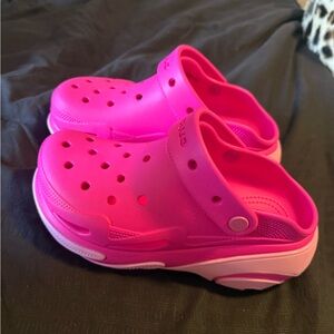 Crocs bubble crush clog Pink